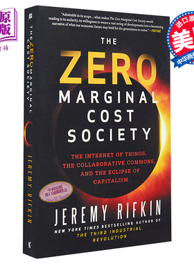 【中商原版】零边际成本社会 英文原版 The Zero Marginal Cost Society
