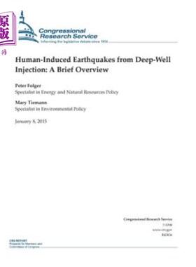海外直订Human-Induced Earthquakes from Deep-Well Injection: A Brief Overview 深井注水井人为地震研究综述