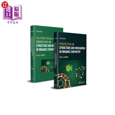 海外直订Perspectives on Structure and Mechanism in Organic Chemistry, 3e Set 《有机化学结构与机理展望》，3e集