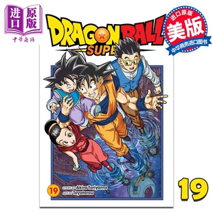 英文原版 龙珠超 Super 漫画 平装 中商原版 Dragon Akira Ball Toriyama Vol.