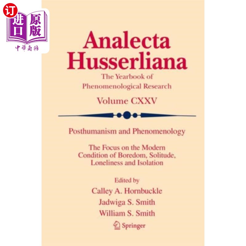 海外直订Posthumanism and Phenomenology 后人文主义与现象学