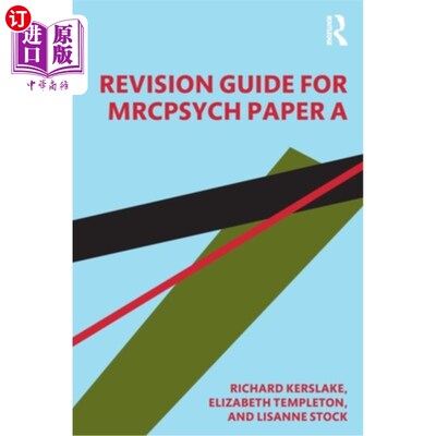 海外直订医药图书Revision Guide for MRCPsych Paper A mrc心理学试卷A的复习指南