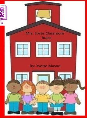 海外直订Mrs. Loves Classroom Rules 爱课堂规则的老师