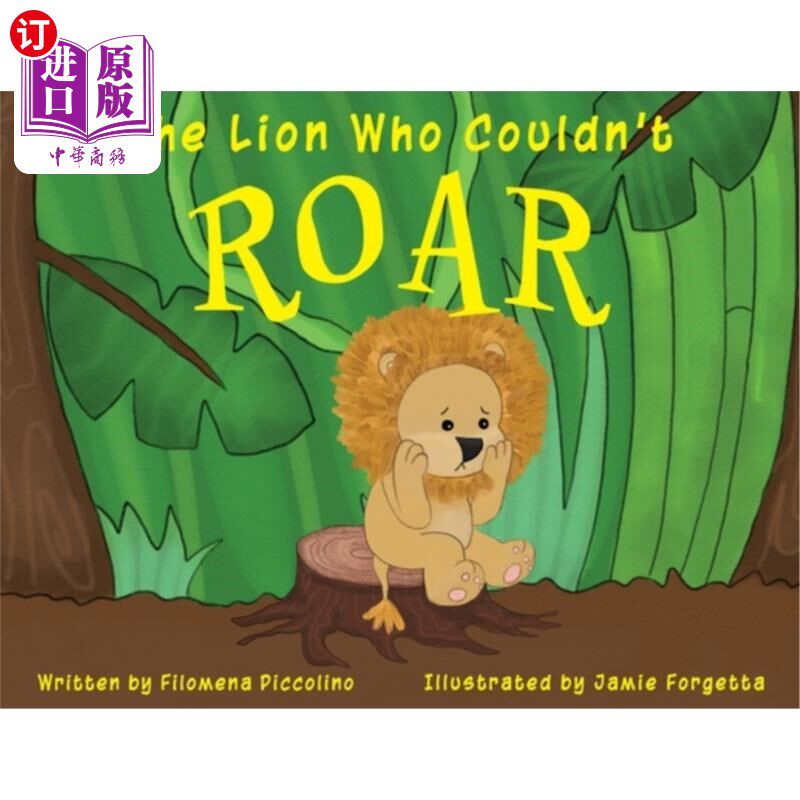海外直订The Lion Who Couldn't Roar 不会吼叫的狮子