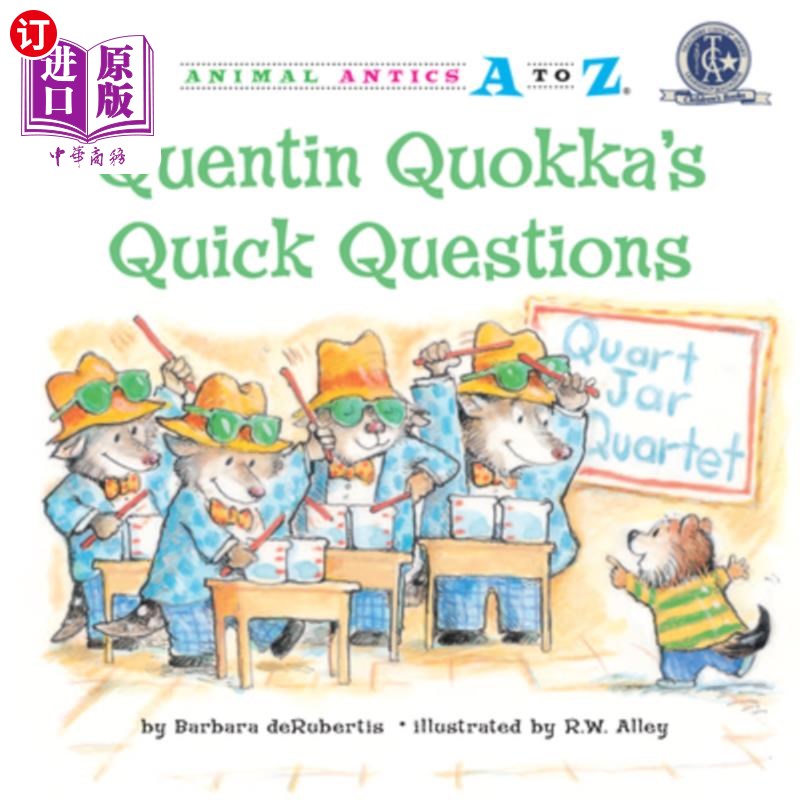 海外直订Quentin Quokka's Quick Questions 昆汀·库卡的简短问题