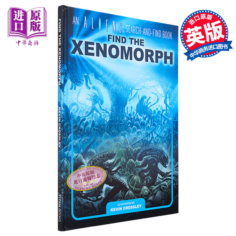 现货 寻找异形 英版 英文原版 Find the Xenomorph Kevin Crossley 影视相关 活动书 电影画册 流行电影【中商原版】