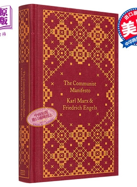 共产党宣言 英文原版 Communist Manifesto 企鹅布面经典系列 马克思 Karl Marx Gareth Stedman Jones 研究读本 解读【中商?