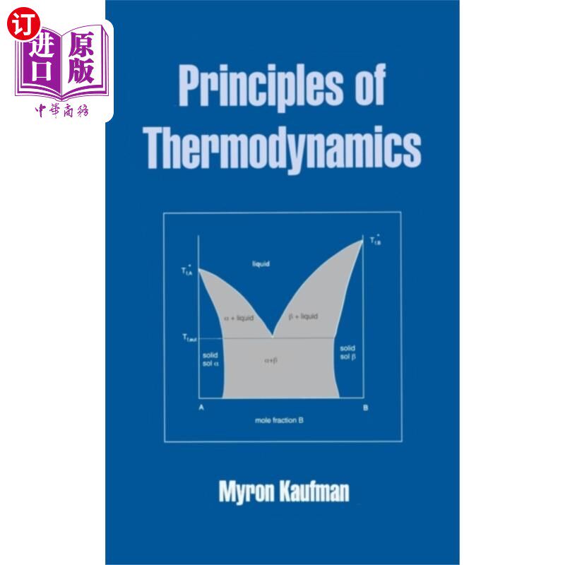 海外直订Principles of Thermodynamics 热力学原理