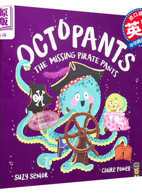 现货 Claire Powell Octopants The Missing Pirate Pants海盗裤子消失【中商原版】