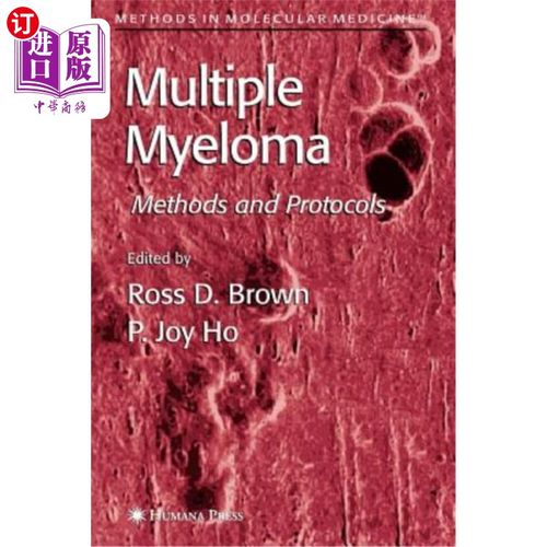 海外直订医药图书Multiple Myeloma: Methods and Protocols 多发性骨髓瘤:方法和方案