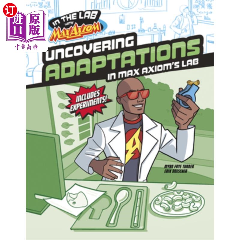 海外直订Uncovering Adaptations in Max Axiom's Lab 在Max Axiom的实验室中发现适应性