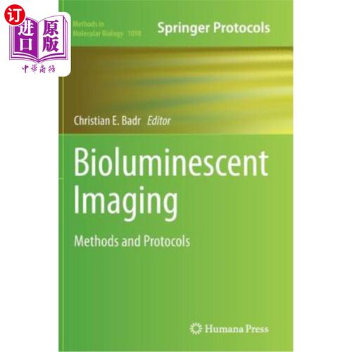 海外直订医药图书Bioluminescent Imaging: Methods and Protocols 生物发光成像:方法和协议