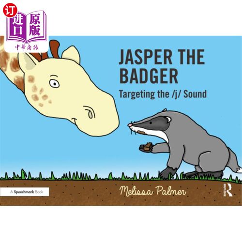 海外直订Jasper the Badger: Targeting the J Sound 杰斯帕獾:瞄准J音