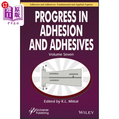 海外直订Progress in Adhesion and Adhesives, Volume 7 Progress in Adhesion and Adhesives, Volume 7