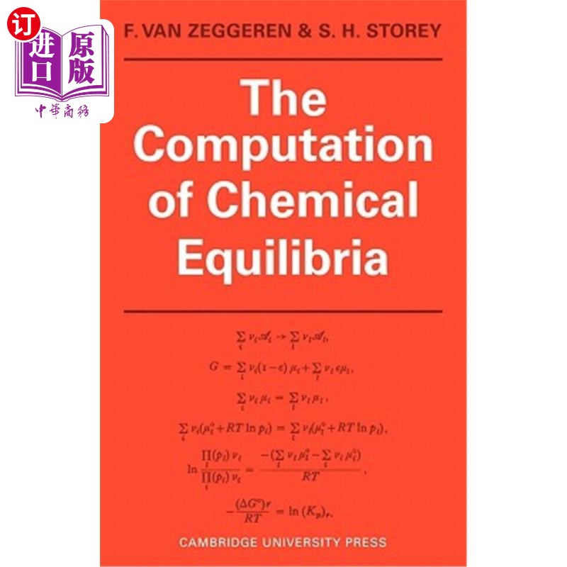 海外直订The Computation of Chemical Equilibria