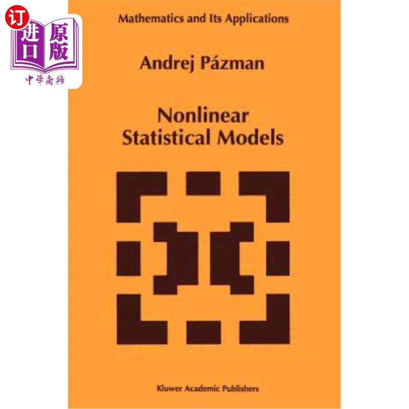 海外直订Nonlinear Statistical Models 非线性统计模型