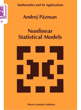 海外直订Nonlinear Statistical Models 非线性统计模型
