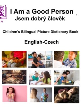 海外直订English-Czech I Am a Good Person / Jsem dobry člověk Children's Biling 英语-捷克语《我是一个好人