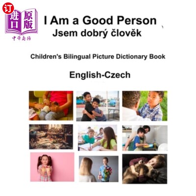 海外直订English-Czech I Am a Good Person / Jsem dobry člověk Children's Biling 英语-捷克语《我是一个好人