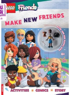 海外直订LEGO (R) Friends (TM): Make New Friends (with Al... 乐高(右)的朋友(右):结交新朋友(与Aliya迷你娃娃和Aira小狗