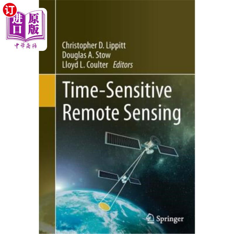 海外直订Time-Sensitive Remote Sensing 时敏遥感