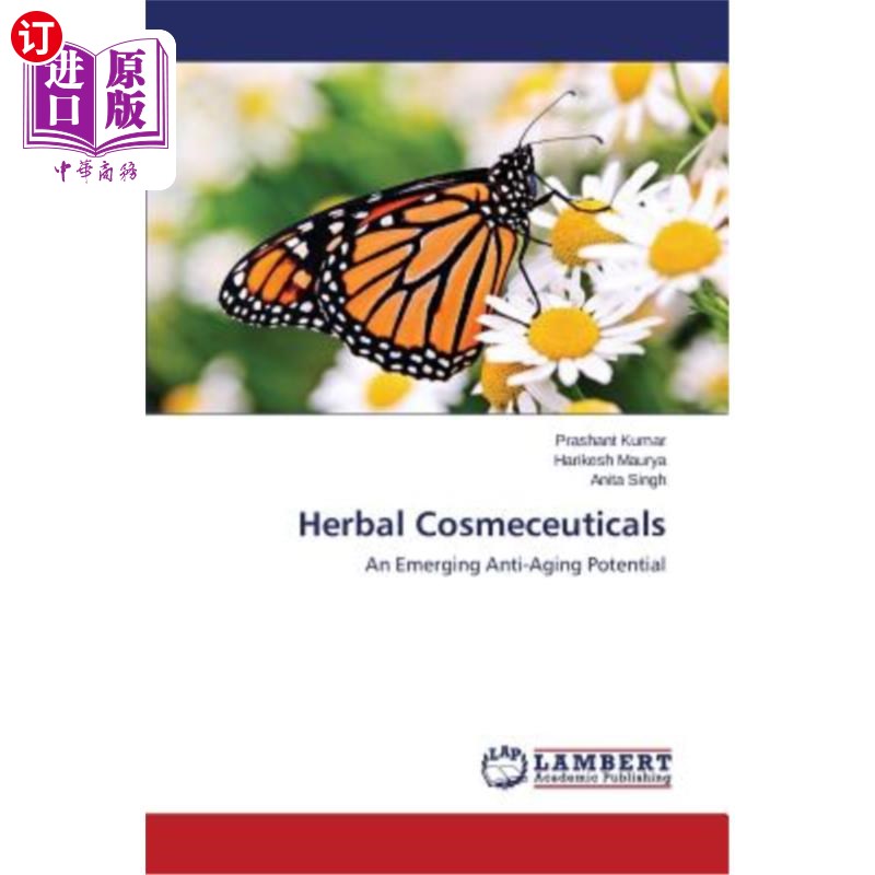 海外直订医药图书Herbal Cosmeceuticals 草药药膏