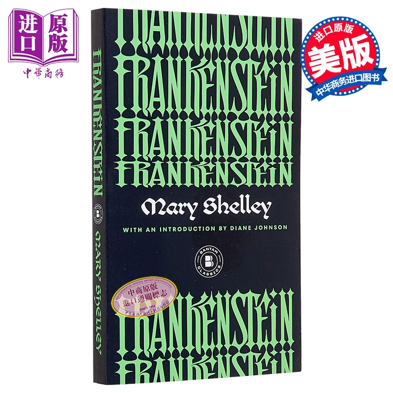 【中商原版】科学怪人 英文原版 小说英文版 Frankenstein Mary Shelley 玛丽雪莱