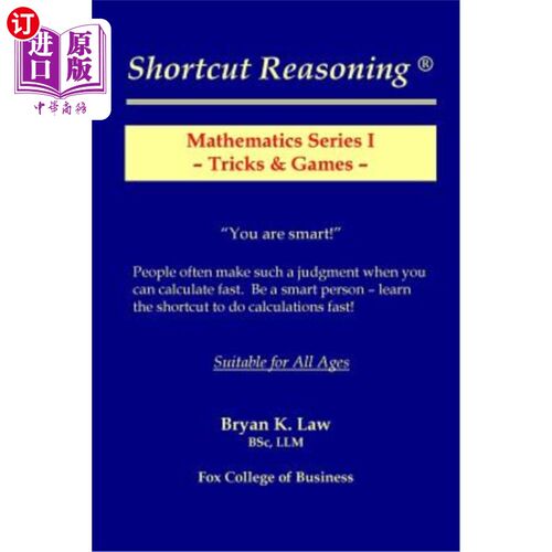 海外直订Shortcut Reasoning: Mathematics Series I - Tricks and Games 快捷推理：数学系列I-技巧与游戏