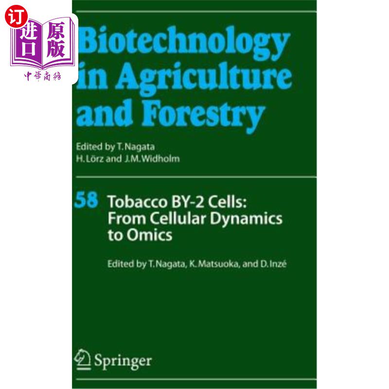 海外直订Tobacco By-2 Cells: From Cellular Dynamics to Omics 烟草2细胞:从细胞动力学到组学