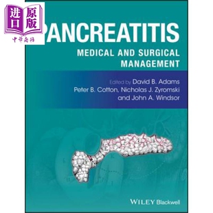 现货 胰腺炎 医学与外科管理 Pancreatitis Medical And Surgical Management David Adams 英文原版【中商原版】wiley