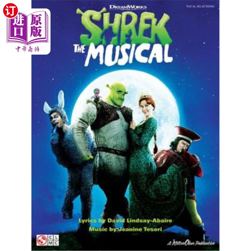 海外直订Shrek the Musical在音乐剧《怪物史莱克》