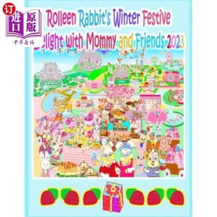 Winter 节日快乐2023 冬季 and Rabbit Friends Delight Festive 兔子罗琳与妈妈和朋友 海外直订Rolleen with 2023 Mommy
