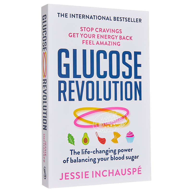 杰西安佐斯佩 控糖革命 英文原版 glucose revolution jessie inchauspe 控糖革命英文版 抗老化书