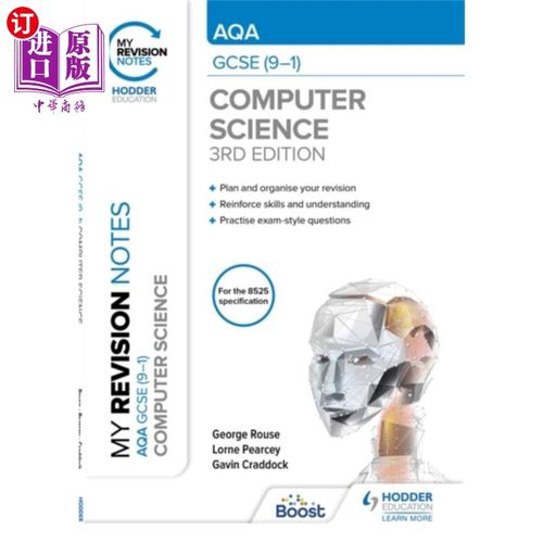 海外直订My Revision Notes: AQA GCSE (9-1) Computer Scien... 我的复习笔记:AQA GCSE(9-1)计算机科学，第三版