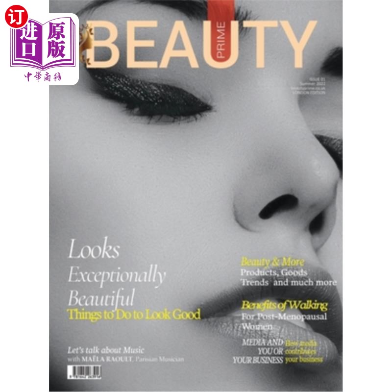 海外直订医药图书Looks Exceptionally Beautiful: Beauty Prime 看起来异常美丽:美丽的黄金期