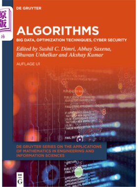 海外直订Algorithms: Big Data, Optimization Techniques, Cyber Security Algorithms: Big Data, Optimiz