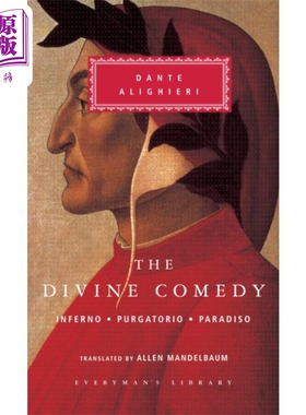 预售 但丁 神曲 Everymans Library Classics The Divine Comedy 英文原版 Dante Alighieri 地狱篇 炼狱篇 天堂篇【中商原版】