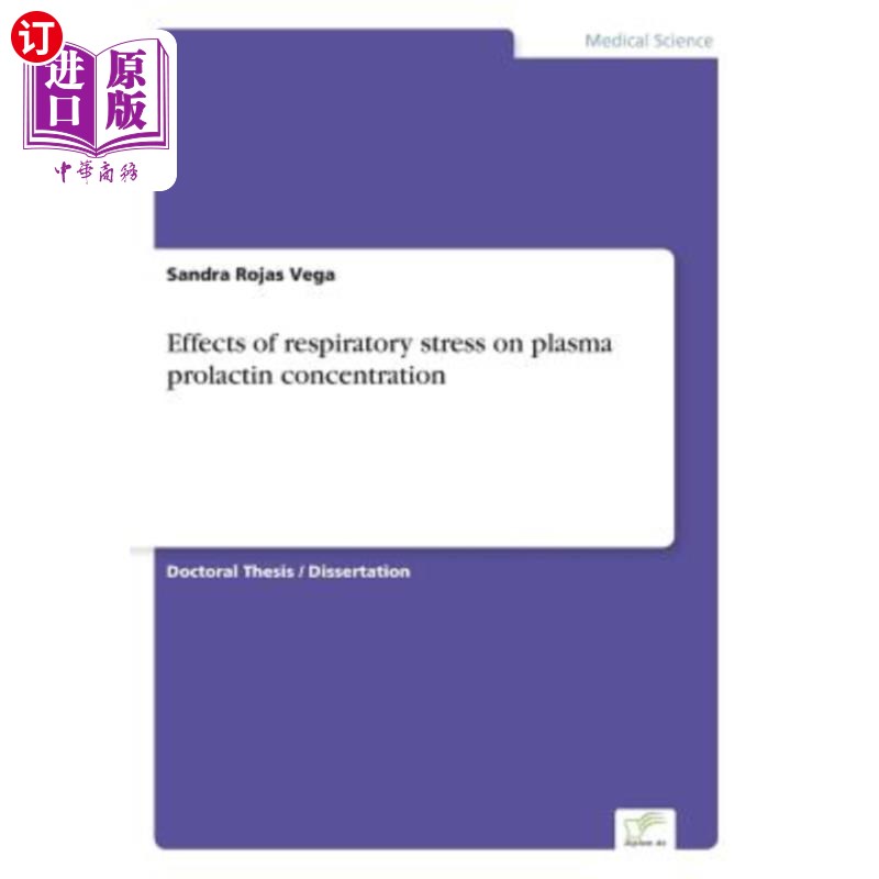 海外直订医药图书Effects of respiratory stress on plasma prolactin concentration 呼吸应激对血浆催乳素浓度的影响