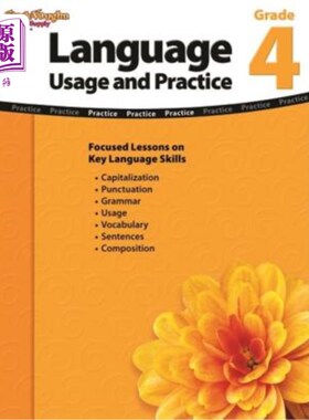 海外直订Language: Usage and Practice: Reproducible Grade 4 语言:用法和实践:可重复4级