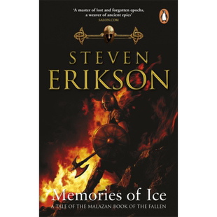预售 玛拉兹英灵录 冰之记忆 奇幻小说系列 Memories of Ice 英文原版 Steven Erikson 国际流行小说 奇幻小说【中商原版】
