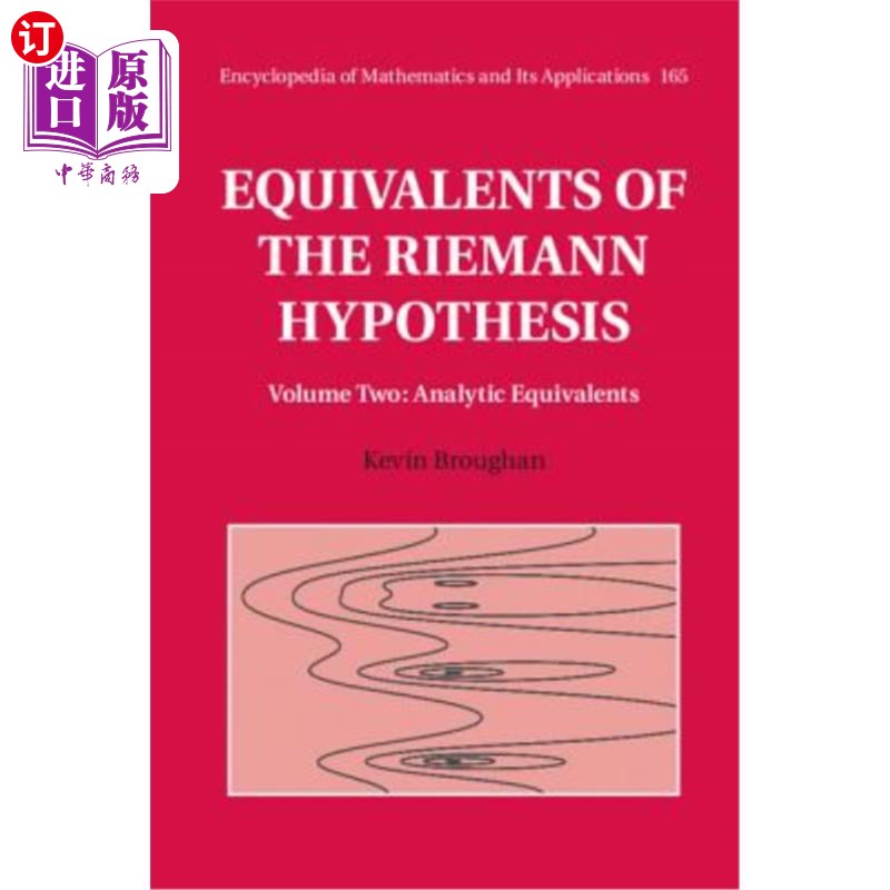 海外直订Equivalents of the Riemann Hypothesis: Volume 2, Analytic Equivalents 黎曼假设的等价物