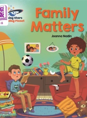 海外直订Reading Planet - Family Matters - White: Galaxy 阅读行星-家庭事务-白色:银河系