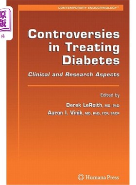Controversies in Treating Diabetes: Clinical and Research Aspects 糖尿病治疗中的争议：临床与研究【中商原版】