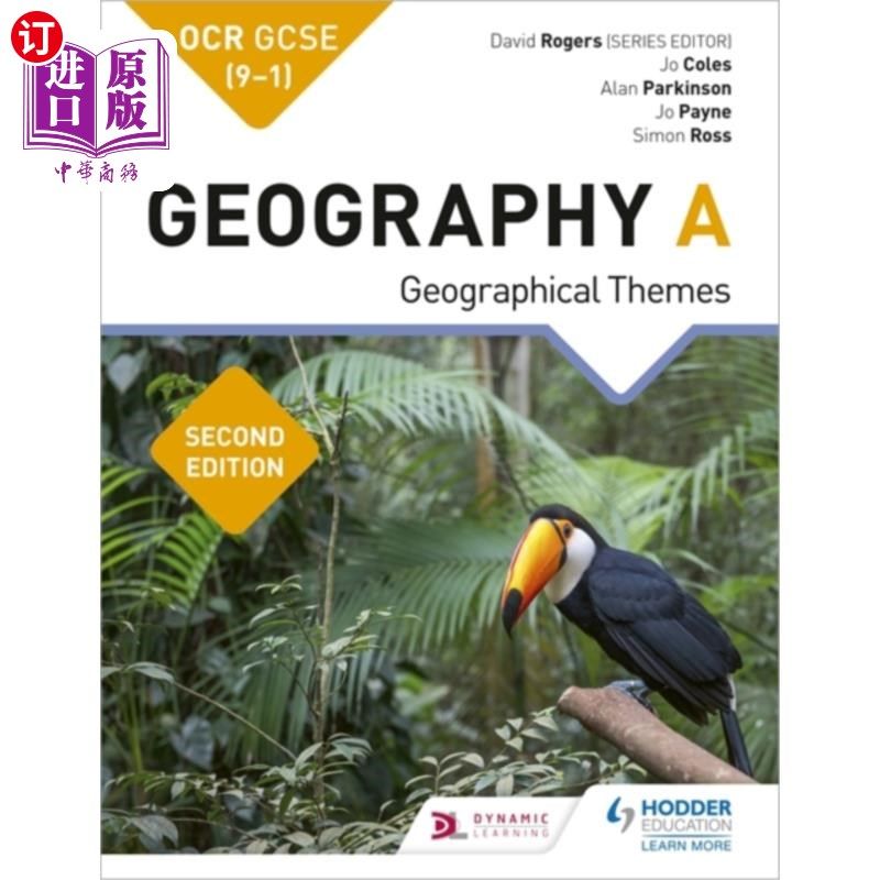 海外直订OCR GCSE (9-1) Geography A Second Edition OCR GCSE(9-1)地理第二版