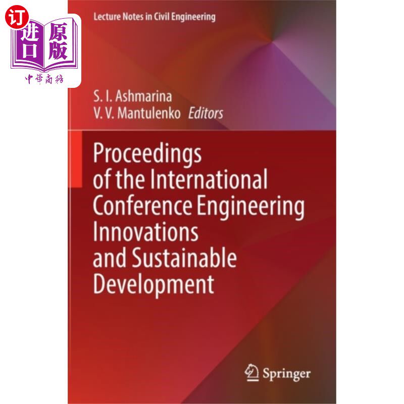 海外直订Proceedings of the International Conference Engi... 工程创新与可持续发展国际会议论文集