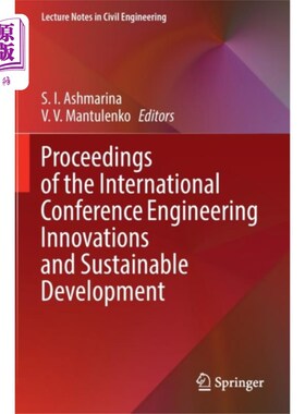 海外直订Proceedings of the International Conference Engi... 工程创新与可持续发展国际会议论文集