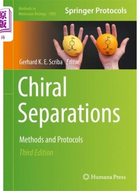 海外直订Chiral Separations 手性分离