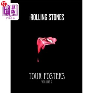 海外直订The Rolling Stones Tour Posters [vol 2] 滚石乐队巡演海报[第二卷]