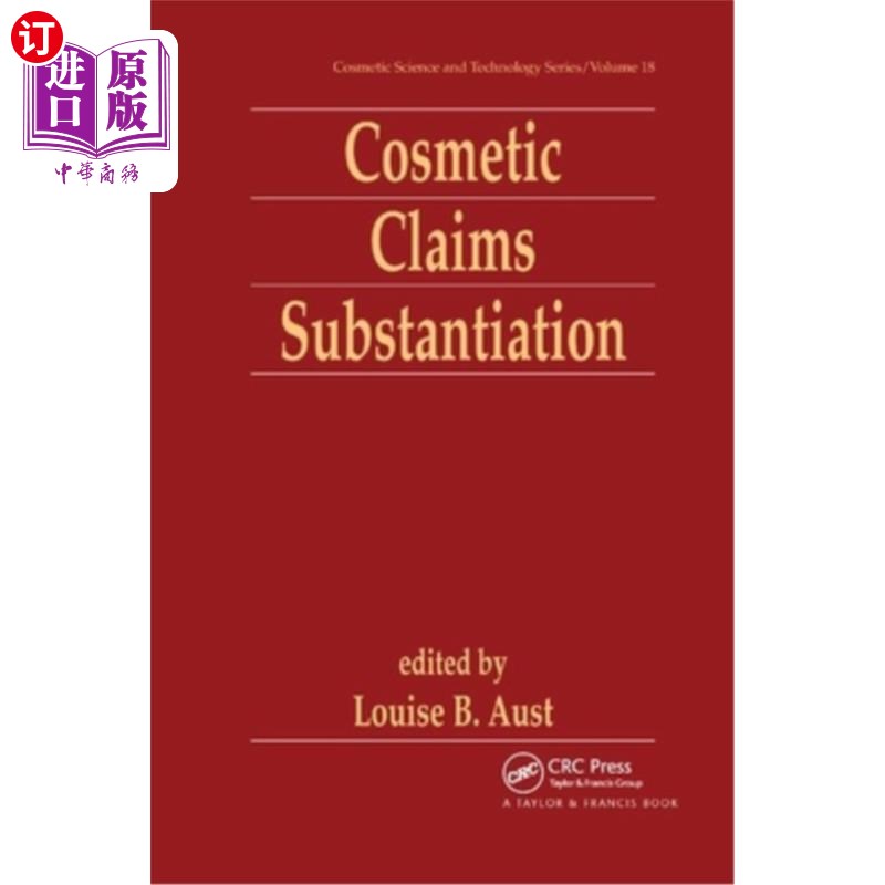 海外直订Cosmetic Claims Substantiation化妆品声称实体化