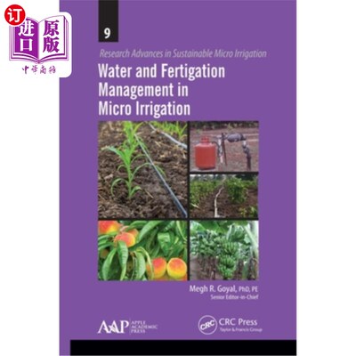海外直订Water and Fertigation Management in Micro Irrigation 微灌的水和施肥管理
